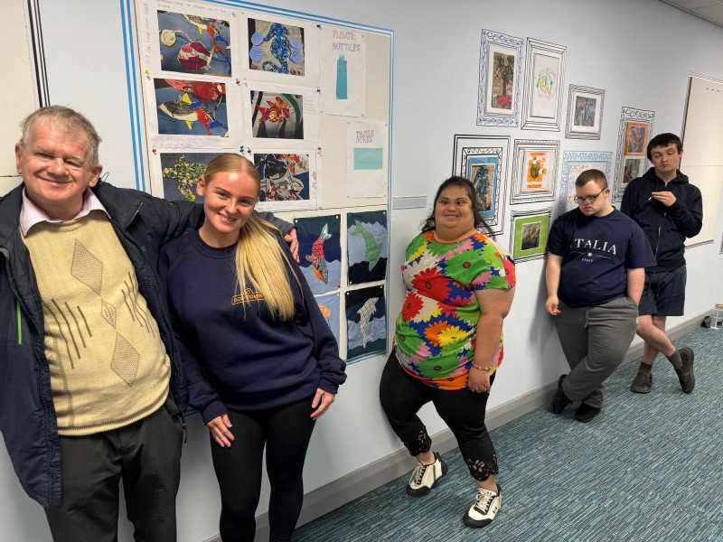 caritas-cares-vip-service-users-create-powerful-recycled-artwork-for-eco-town-gallery-leyland