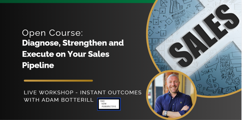 sales-open-workshop-diagnose-strengthen-and-execute-on-your-pipeline